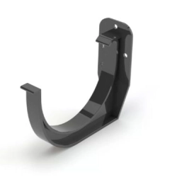 GAMRAT PCV Uchwyt rynnowy PCV 100mm - GRAFIT